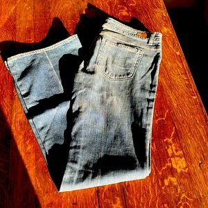 Paige size 32 low rise, flare